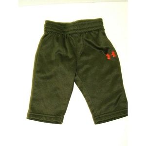 Under Armour Baby Boys 0/3 Month Green Track Pants